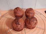 Muffins marbrés Chocolat - Noisettes
