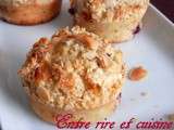 Muffins streusel aux mûres sauvages