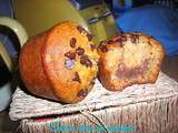 Muffins  tout châtaigne  et pépites de chocolat - Muffin Monday #33
