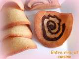 Tuiles spirale chocolat