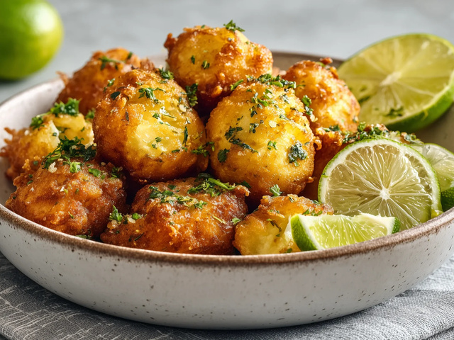 Entriz Recettes d'Accras de morue de Entrez dans ma cuisine