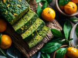 Cake Épinards Mandarines