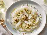 Carpaccio de poire au parmesan