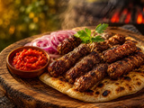 Cevapi au barbecue