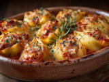Conchiglionis farcis au thon et fromage de chèvre
