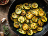 Courgettes à la poêle