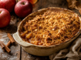 Crumble pommes et épices