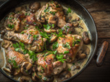 Cuisses de lapin aux champignons