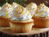 Cupcakes citron et cœur coulant au citron
