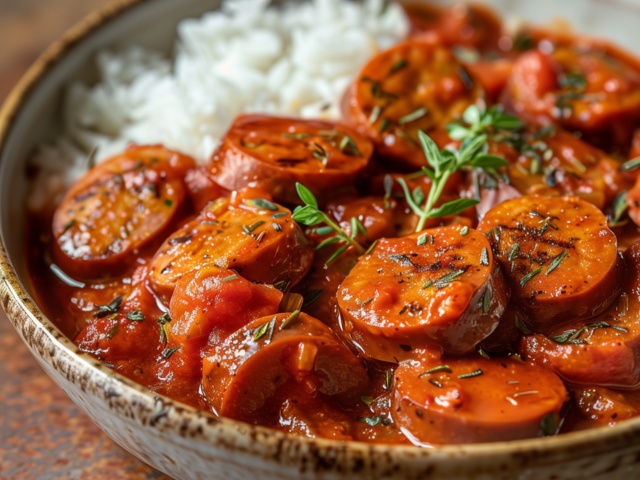 Recettes de Rougail saucisse
