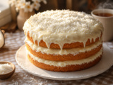 Gâteau coco triple couche