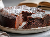 Gâteau marron chocolat