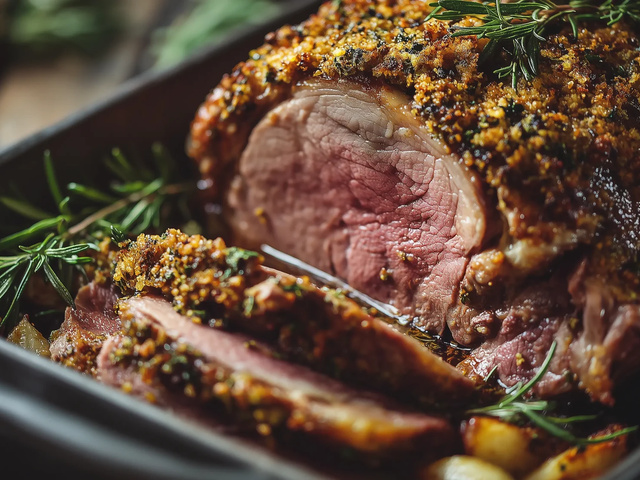 Entriz Recettes de Gigot d'agneau de Entrez dans ma cuisine