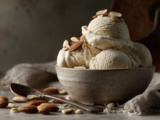 Glace aux amandes