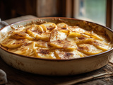 Gratin aux pommes sans graisses