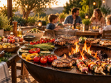 Grillades au brasero : organiser un repas complet sans multiplier les cuissons