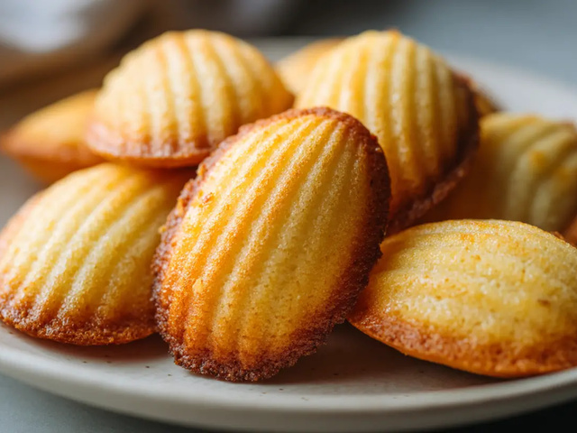 Entriz Recettes de Madeleines de Entrez dans ma cuisine