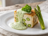 Pain de poisson aux asperges