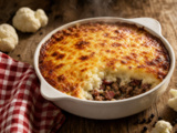 Parmentier de chou-fleur charcutier