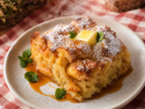 Pudding aux pommes à la graisse de boeuf