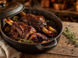 Souris d’agneau confites au Porto