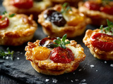 Tartelettes tomates et comté