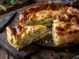 Tourte aux pommes de terre et au pesto
