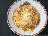 Spaghetti carbonara en toute légèreté