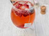 Frui’tea (Cocktail à base de Roche Mazet Syrah Brut Rosé)
