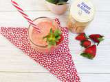 Milk-shake fraise et miel bio