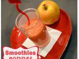 Smoothies fraises-pommes tentation