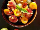 Envie de salade de fruits de fin d’été, tiède et gourmande