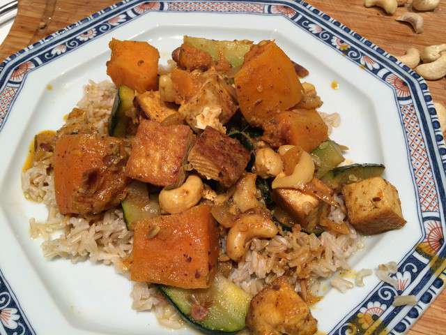 Recettes de Curry végétarien et Pomme de terre