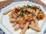 Pennes aux girolles