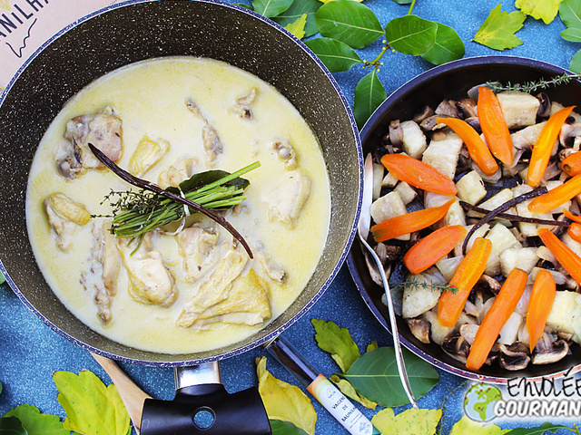 Recettes de Blanquette de poulet de ENVOLÉES GOURMANDES