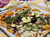 Légumes et figues rôtis au four avec leur mayonnaise | ENVOLÉES gourmandes