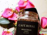 Pirogue* de madeleines Café Royal et leurs parures de rose