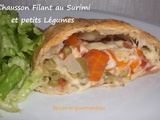 Chausson filant au Surimi et petits légumes