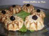 Cheese muffins au thon