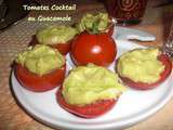 Tomates apéritives au guacamole
