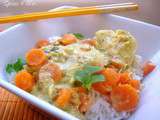 Lotte au curry vert façon thai