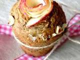Muffin épicé au thé russe, aux pommes & noisettes { Muffin Monday # 36 – Les Muffins Russes }