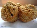 Muffins croquants à la grenade