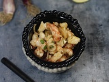 Céviche de crevettes et poulpe au fruit de la passion