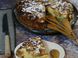 Clafoutis pomme rhubarbe