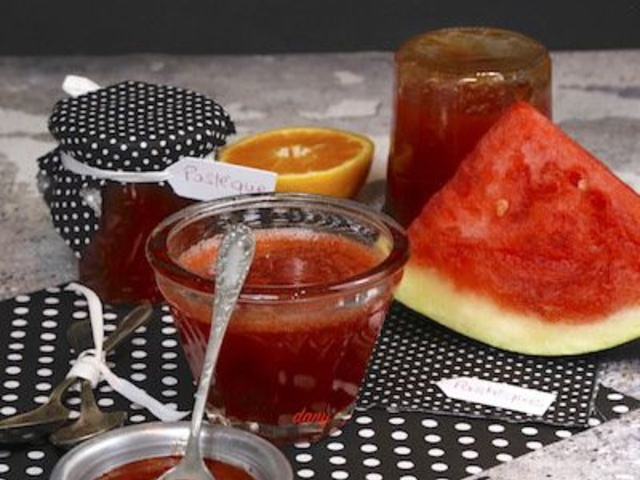 Recettes de Confiture de pastèques