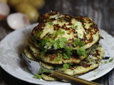 Crêpes de pommes de terre aux herbes