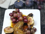 Cuisses de pintade figues raisins