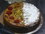 Fondant pistaches framboises