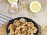 Gambas à l’ail